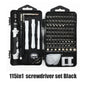 Professional 115-in-1 Precision Screwdriver Kit, Magnetic Phillips Screwdriver Bits with Extension, for Watch and Electronics Repair