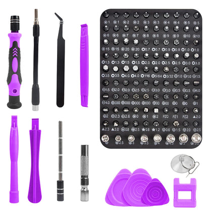 115-in-1 Magnetic Screwdriver Bit Kit, Torx Phillips Screwdriver Set with Removal Wrench, Repair Hand Tools for Phone & PC