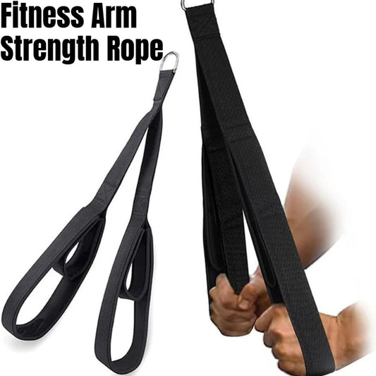 Cuerda de Tensión de Doble Extremo para Entrenamiento de Bíceps y Tríceps, Accesorios de Fitness, Cuerda de Presión Descendente