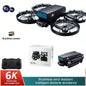 Dron M8 GPS FPV con Cámara 8K, Quadcopter Plegable con Motor sin Escobillas, Evitación de Obstáculos de 360 Grados, WiFi FPV, Retorno Automático RC para Adultos