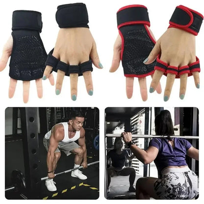 Guantes deportivos de entrenamiento para hombres y mujeres, guantes de entrenamiento, Fitness, culturismo, levantamiento de pesas, gimnasio, mano, muñeca, Protector de Palma