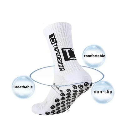High Quality Wear-Resistant Football Socks Soft Breathable Thick Sports Socks Adhesive Anti Slip Sweat Absorbing Football Socks