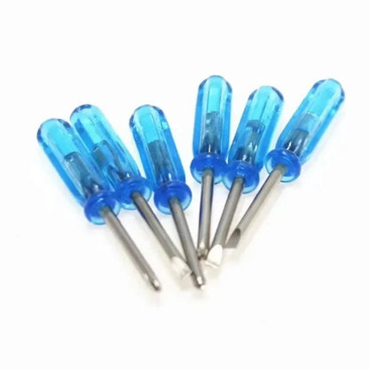 12/240pcs Phillips Slotted Cross Head Mini Screwdriver For Mobile Phone Laptop Xbox 360 Wireless Controller Repair Open Tool