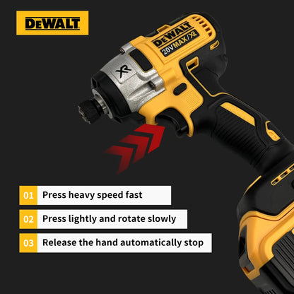 DEWALT DCD887 Cordless Brushless Electric Screwdriver Drill Tool Power Tool for Removing Screws and Drilling