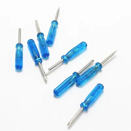 12/240pcs Phillips Slotted Cross Head Mini Screwdriver For Mobile Phone Laptop Xbox 360 Wireless Controller Repair Open Tool