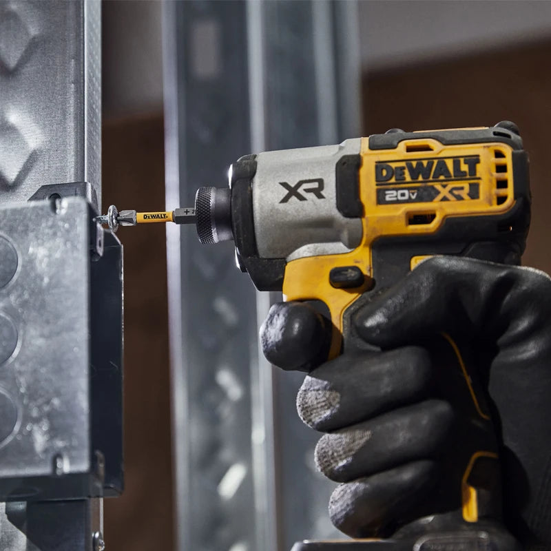 DEWALT Original PH2/PH3/SL8 Bits DWASLVMF2 DWA2PH2SL Hexagonal Sleeve Magnetic Ring Medium Small Box Set Tool Attachments