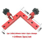 3pcs 90 Degrees L-Shaped Auxiliary Fixture Splicing Board Positioning Panel Fixed Clip Carpenter's Square Ruler Woodworking Tool