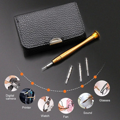 152/25-in-1 Multi-function Precision Screwdriver Tool Set for Disassembly and Repair of Glasses, Watches, Computers, and Mobile Phones
