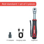 USB-C Rechargeable Electric Ratchet Wrench 3.6V 320 RPM 1/4' 3/8' Bidirectional with LED Battery Indicator for DIY Repair Auto