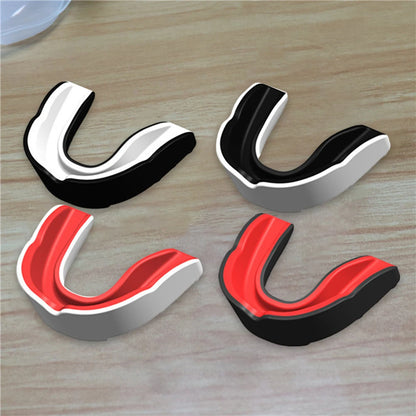 4pcs Adult Boxing Mouth Guard Boxing Gum Shield Fighting Training Tooth Protection Fit Adult Sports Mouthguard Sport Mouthguard