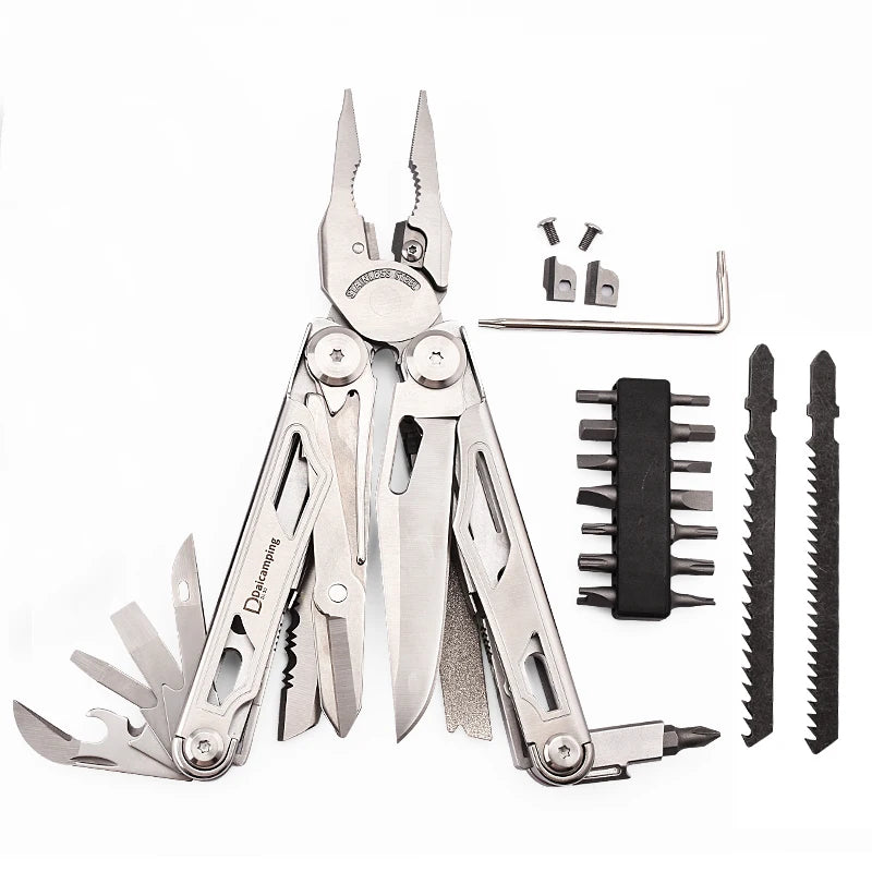 Daicamping DL30 Multitools Hand DIY Multi-tools Multi-tool Clamp Folding Knives Scissor Cutters EDC Survival Gear Manual Pliers
