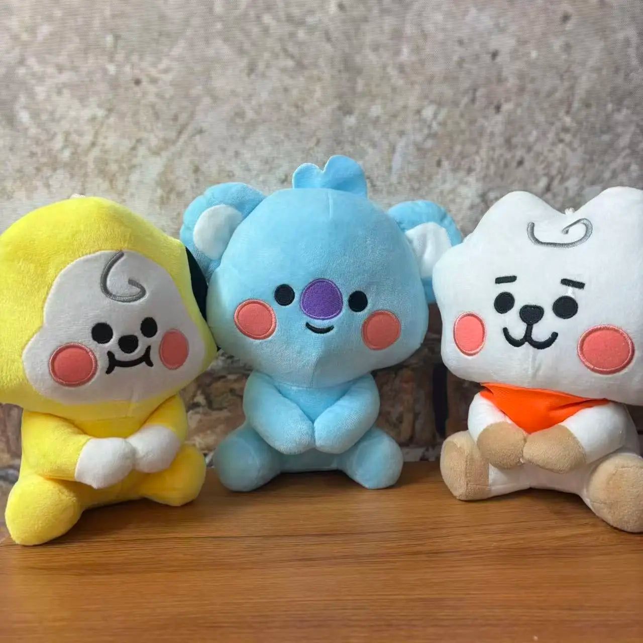 Juguetes de Peluche BTed 21, Mini Llavero Kawaii, Colgante de Anime, Adorno para Niños de 12-22 cm, Periféricos BT, Muñeco de Peluche Suave, Regalo