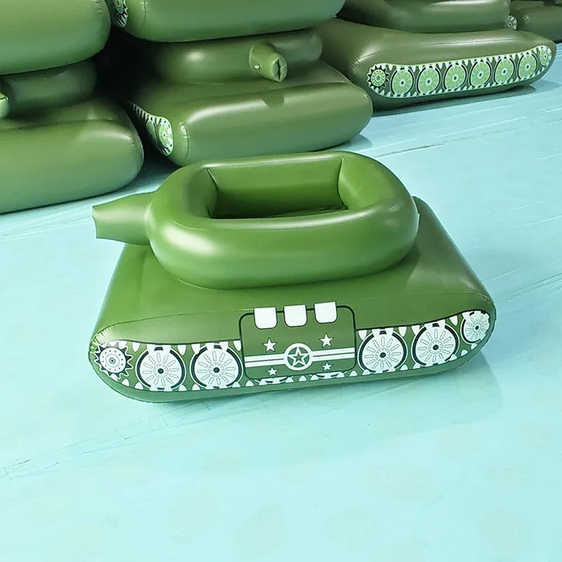 Tanque inflable de PVC, camión rociador de agua, batalla de agua, juguete rociador de agua, piscina, juego de agua, pistola de agua, fila flotante