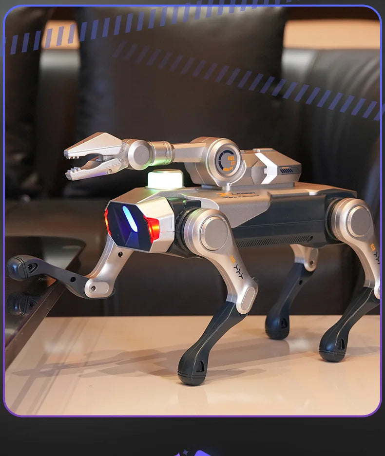 Jjrc Nuevo Perro Robot Interactivo Inteligente con Control Remoto, Canta, Baila y Programable, Mascota Electrónica, Juguete Transfronterizo