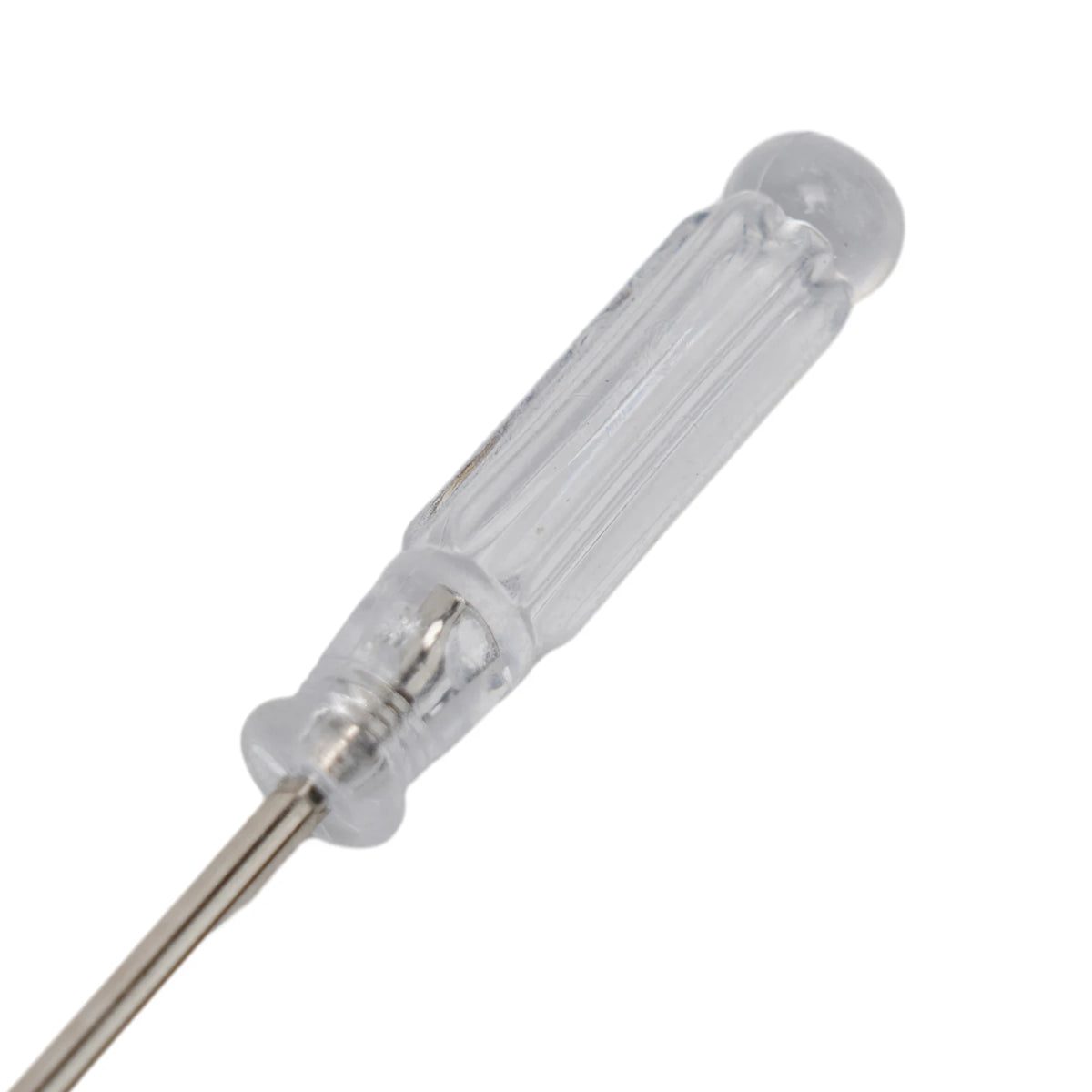 10pc 3.74in Small Screwdriver Set 3mm Tip Slotted and Phillips Screwdrivers Transparent Handle Precision Screwdriver Repair Tool