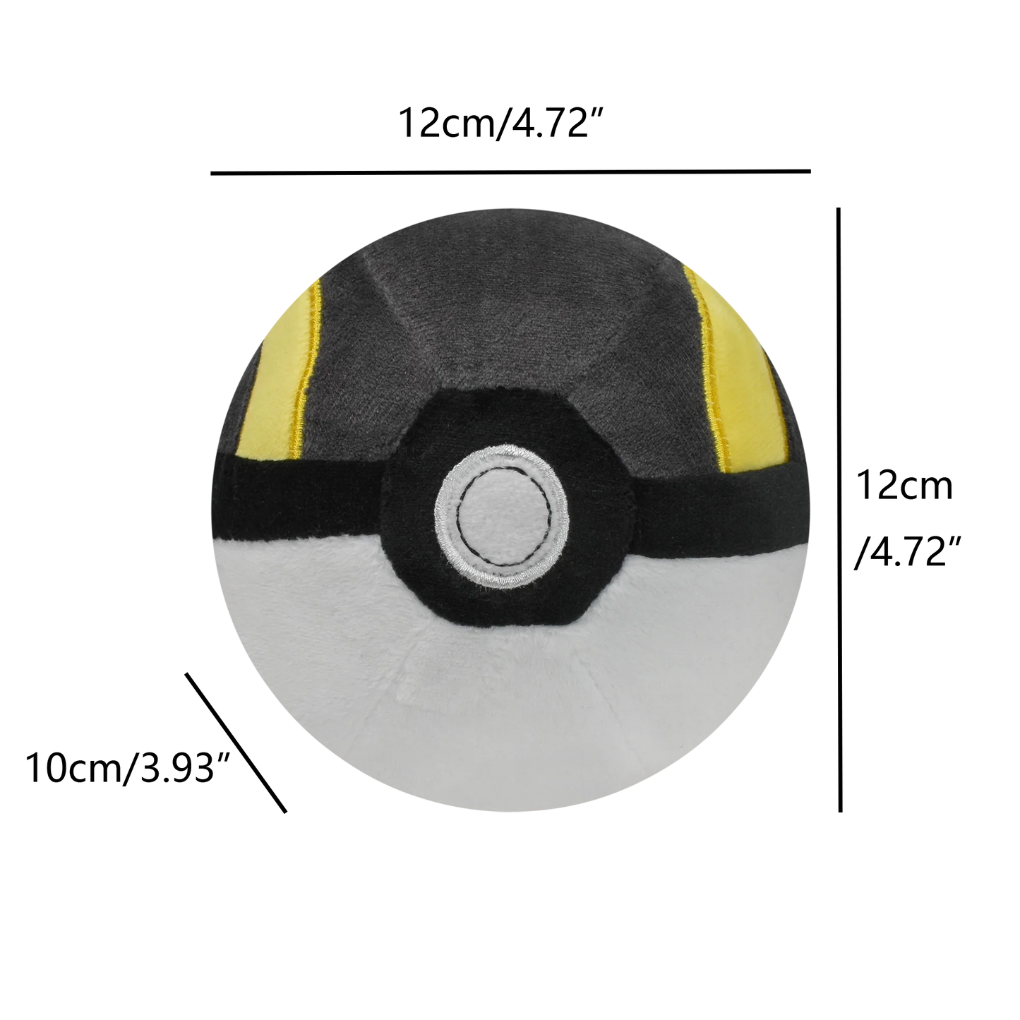Master Ball Great Ball Ultra Ball Poké Ball juguetes de peluche animales de peluche suaves mochila de dibujos animados colgante decoración juguete cumpleaños