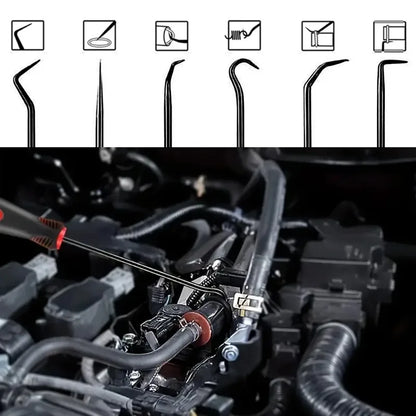 10 12pcs Auto Oil Seal Screwdrivers Set Professional O-Ring Puller Remover Kit Precision Pick and Hook Set for Car Repair