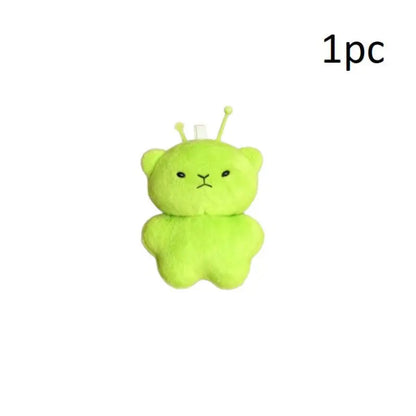 LLavero de peluche de gato alienígena, accesorios creativos, mochilas bonitas y feas, colgante, regalo de fiesta