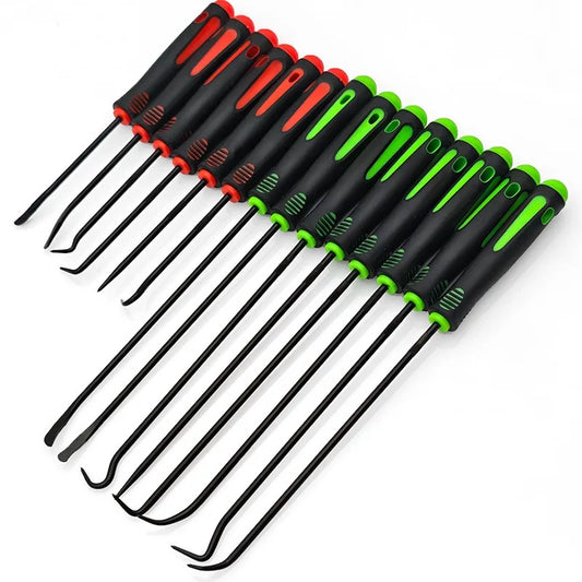 10/12pcs Auto Oil Seal Screwdrivers Set Professional O-Ring Puller Remover Kit Precision Pick and Hook Set for Car Repair