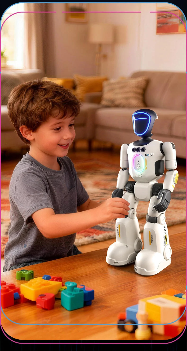 Nuevo Robot Jjrc R40 de Simulación Inteligente Interactivo y Programable, Robot Cantante y Bailarín, Apto para la Interacción en el Hogar