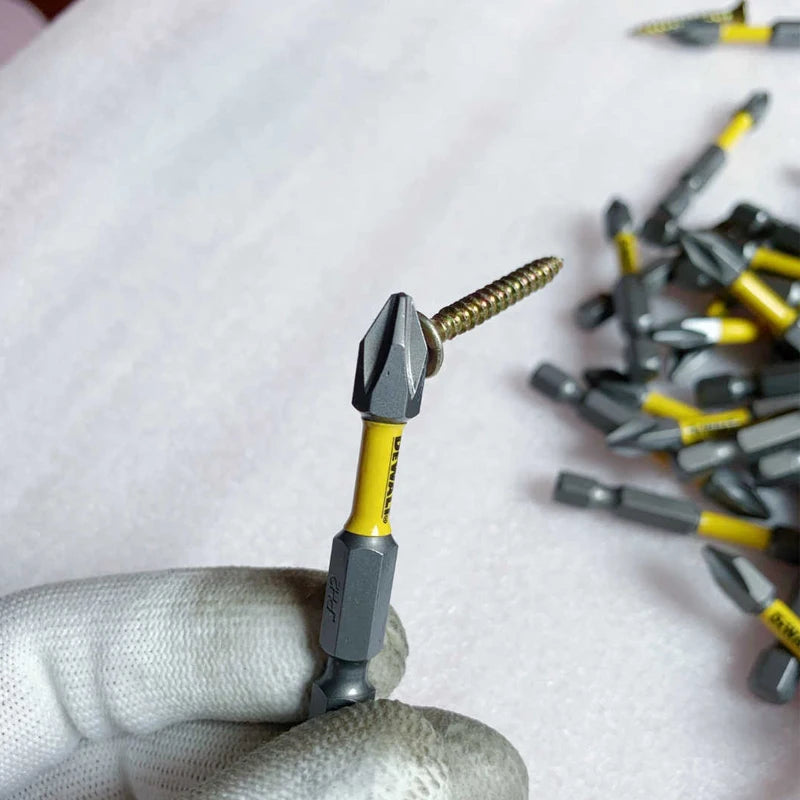 DEWALT Magnetic Impact Driver Bit Set PH2 Pivoting Bits Holder Extend 1/4" 6.35mm Hex Shank Electric Drill Accessories