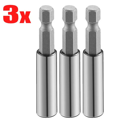Extensión de destornillador magnético, mango Hexagonal, biela extendida, destornilladores de acero al carbono, soporte de brocas, herramientas eléctricas, 10/1 Uds.