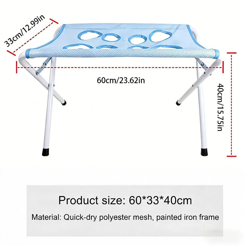 Adjustable Dog Grooming Hammock, Foldable Pet Bathing and Nail Clipping Helper, Breathable Mesh Support Harness for Pets
