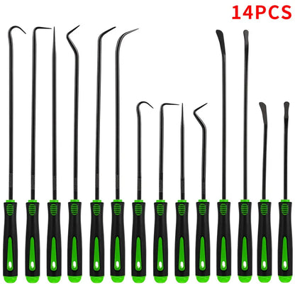 10 12pcs Auto Oil Seal Screwdrivers Set Professional O-Ring Puller Remover Kit Precision Pick and Hook Set for Car Repair