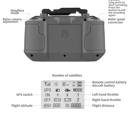 Dron L600 PRO / L600 PRO MAX 4K Profesional HD con Cámaras Duales, Gimbal de 3 Ejes, WIFI 5G, Sin Escobillas, con Evitación de Obstáculos y Seguridad