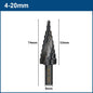 XCAN Step Drill Bit Metal Drill 4-12/20/32mm 6-30mm HSS Cobalt Step Cone Drill Bit Set Wood/Metal Hole Cutter Drilling Tool