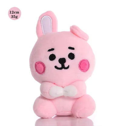 Juguetes de Peluche BTed 21, Mini Llavero Kawaii, Colgante de Anime, Adorno para Niños de 12-22 cm, Periféricos BT, Muñeco de Peluche Suave, Regalo