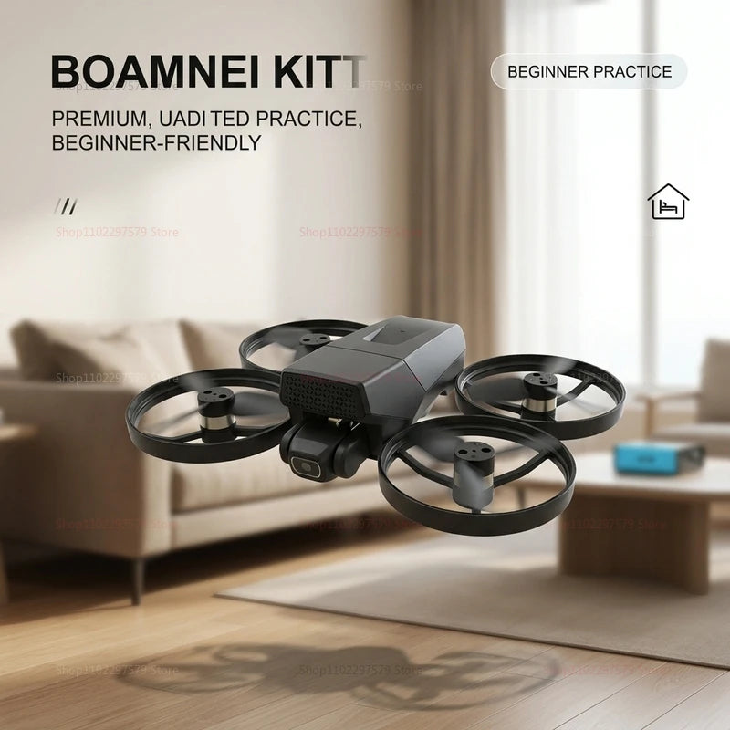 Dron M8 GPS FPV con Cámara 8K, Quadcopter Plegable con Motor sin Escobillas, Evitación de Obstáculos de 360 Grados, WiFi FPV, Retorno Automático RC para Adultos