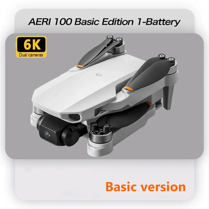 Mini Helicóptero RC Aeri 100 Drone 8K Profesional FPV con Cámara de Seguridad, Retorno Automático, UHD WiFi, Control Remoto, Juguete Volador para Niños