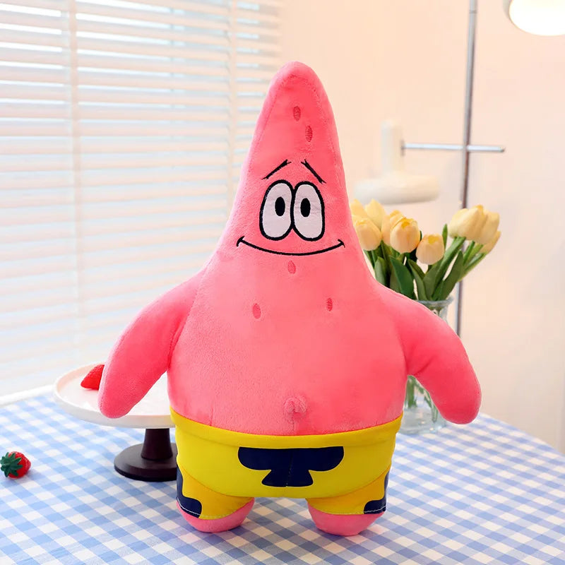 35cm Bob Esponja Patricio Estrella Gary Calamardo Tentáculos muñecos de peluche bolsa colgantes regalos de cumpleaños de Navidad para niños