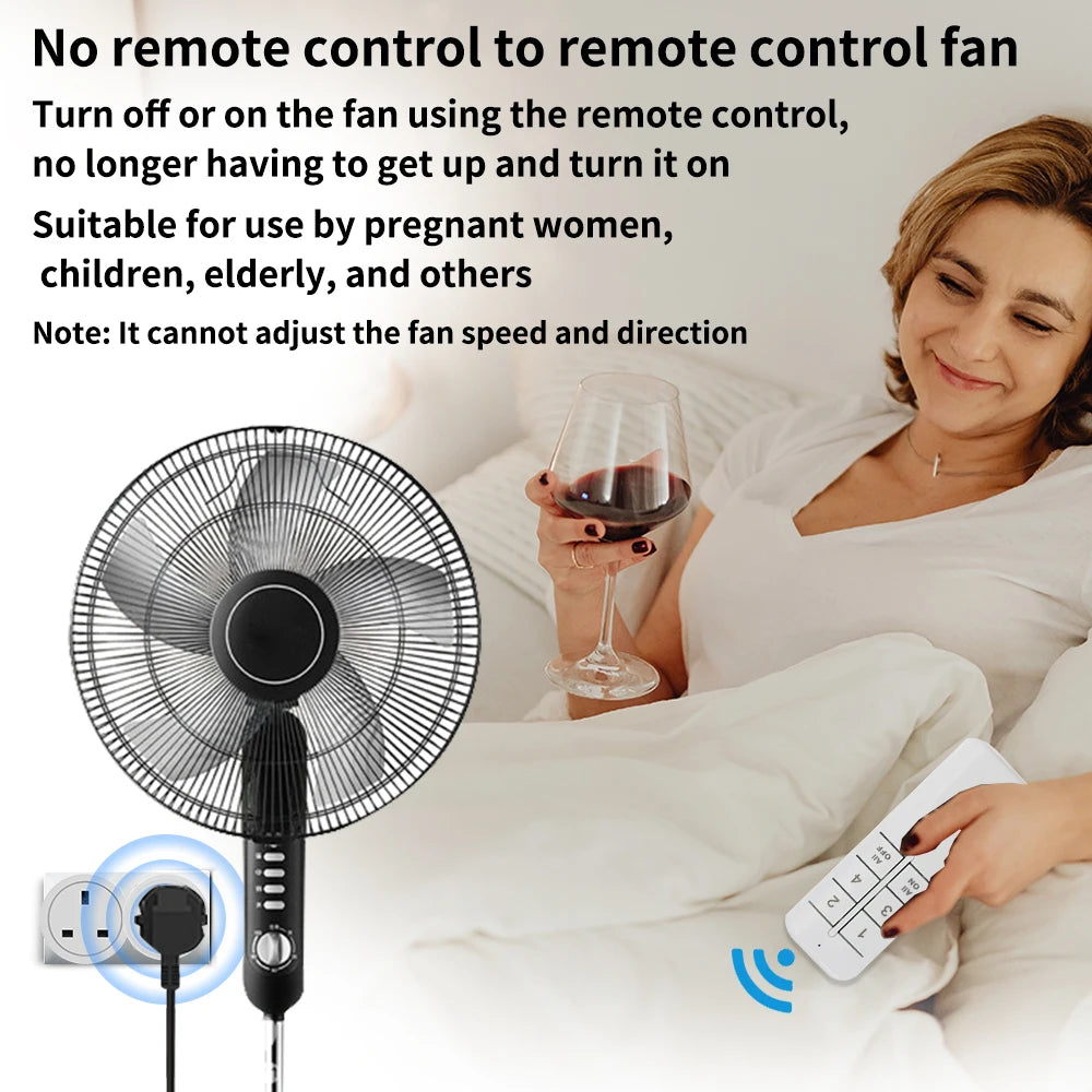 Enchufe inteligente WiFi con enchufe del Reino Unido, enchufe con control remoto inalámbrico, control por aplicación eWeLink, temporizador y cuenta regresiva, funciona con Alexa y Google Home.