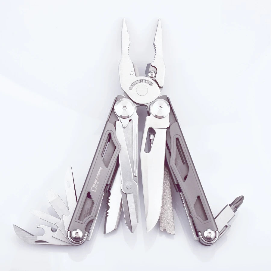 Daicamping DL30 Multitools Hand DIY Multi-tools Multi-tool Clamp Folding Knives Scissor Cutters EDC Survival Gear Manual Pliers