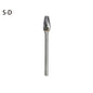High-speed Steel Rotary Burr Carving Burr Bits Double Diamond Cut Dremel Tools for Wood Stone Carving Steel Metal Working