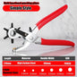 Multi-functional Punch Pliers Round Hole Oval Hole DIY Tool Watchband Strap Household Leathercraft Leather Belt Hole Punch Plier
