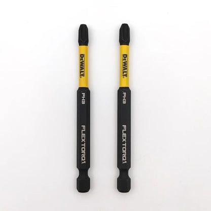 DEWALT Original PH2/PH3/SL8 Bits DWASLVMF2 DWA2PH2SL Hexagonal Sleeve Magnetic Ring Medium Small Box Set Tool Attachments
