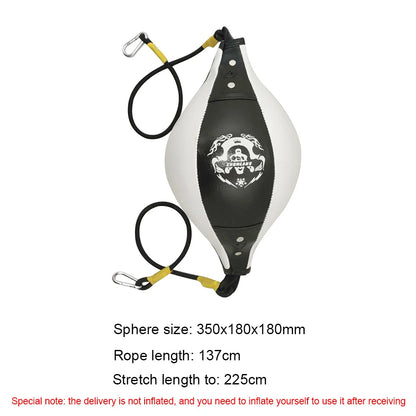 Boxing Punching Ball Training Reaction Speed Balls PU Leather Training Hanging Swivel Speedball Home Gym Fitness Sport Equipment
