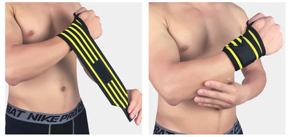 1pc Wrist Support Gym Strap Camouflage Adjustable Wristband Elastic Wrist Wraps Bandages for Gym Weightlifting Protect Hand Wrap