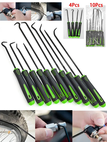 10 12pcs Auto Oil Seal Screwdrivers Set Professional O-Ring Puller Remover Kit Precision Pick and Hook Set for Car Repair