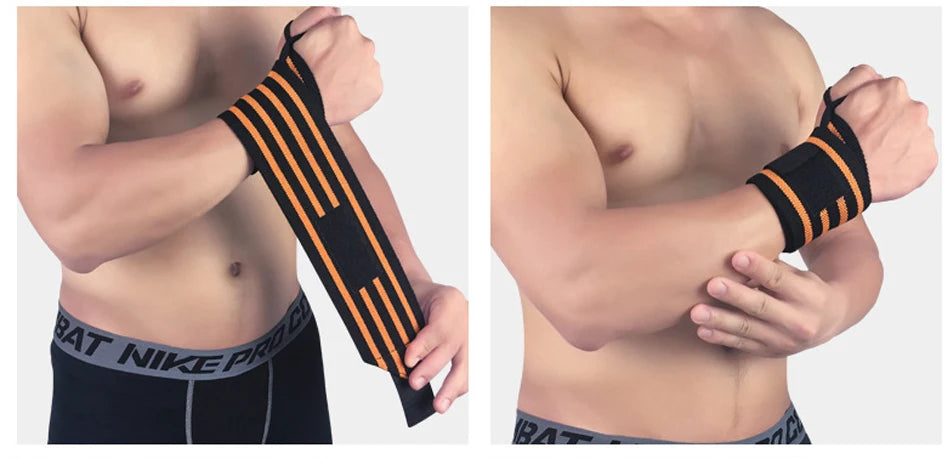 1pc Wrist Support Gym Strap Camouflage Adjustable Wristband Elastic Wrist Wraps Bandages for Gym Weightlifting Protect Hand Wrap