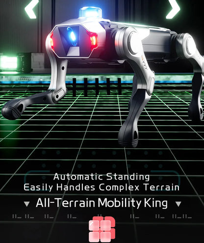 Jjrc Nuevo Perro Robot Interactivo Inteligente con Control Remoto, Canta, Baila y Programable, Mascota Electrónica, Juguete Transfronterizo