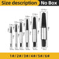 TOOLEYE 5/6Pcs Screw Extractor Drill Bit Set Damaged Screws Remover Extractor Woodworking Tools Broken Bolt Water Pipe Extractor