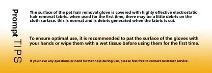 Pet Hair Removal Kit: Sticky Roller, Static Brush & Grooming Gloves - For Cat and Dog Fur on Furniture, Car, and Clothing