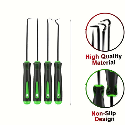 10 12pcs Auto Oil Seal Screwdrivers Set Professional O-Ring Puller Remover Kit Precision Pick and Hook Set for Car Repair