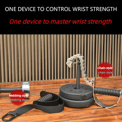 Wrist Strengthener Adjustable Resistance Grip Forearm Trainer Gym Equipment for Barbell Attachment Arm Muscle Training Fitness