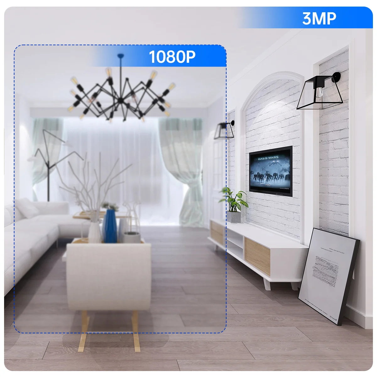 Lenovo 3MP E27 bombilla IP WiFi cámara de videovigilancia interior Color noche AI seguimiento hogar inteligente Monitor de bebé cámara CCTV