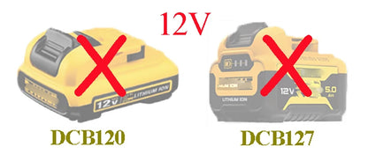 Piezas de herramientas eléctricas para Makita, DeWalt, Bosch, Milwaukee, Ryobi, linterna con batería de litio, luz de trabajo, lámpara de Camping
